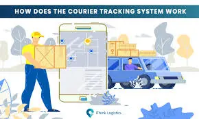 How does courier tracking system works