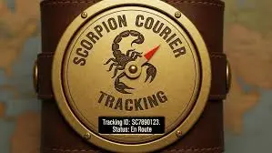 scorpion courier tracking